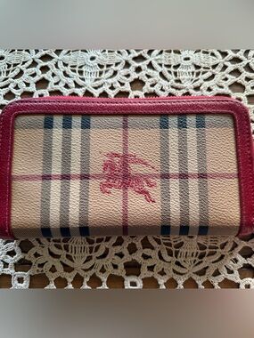 Burberry Haymarket Wallet